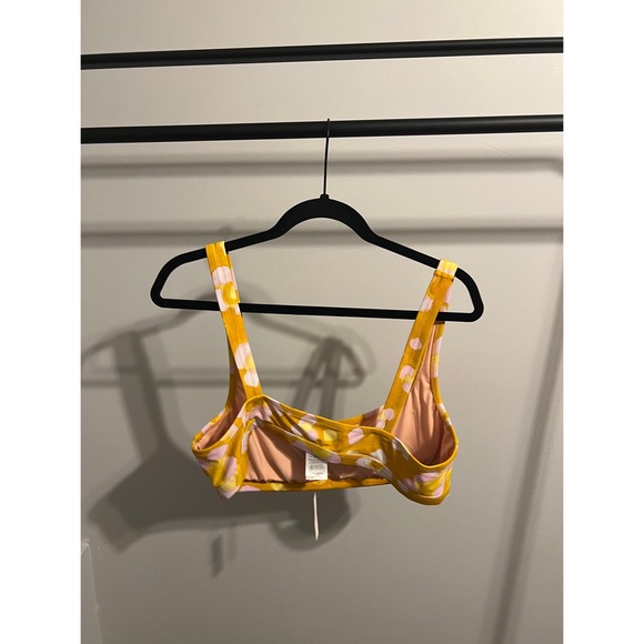 Madewell Second Wave Balconette Bikini Top in Watercolor Floral Size XL & M NWT - Picture 6 of 9